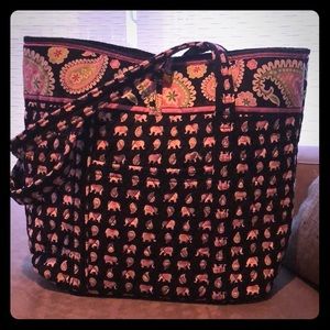 NWT Vera Bradley Iconic Tote Limited Edition Print